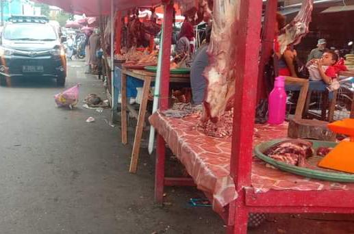 Harga daging di Pagaralam stabil